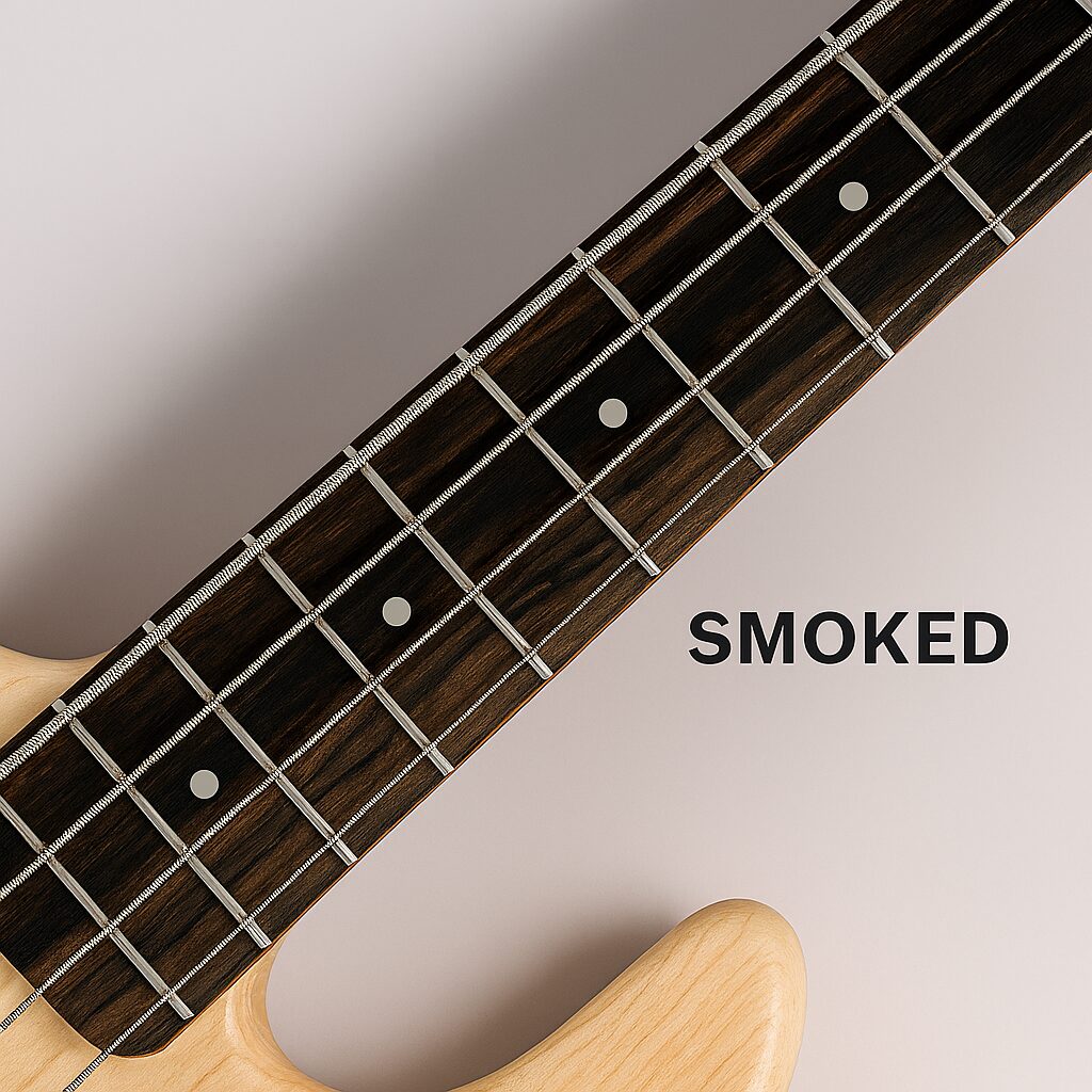 ベース】ローズウッド・メイプル・ローステッドメイプル・エボニーを