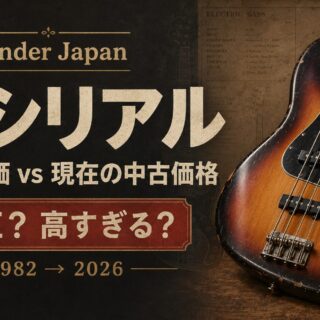 高すぎる？】Fender Japan JVシリアルの定価と現在価格 | ジャパン